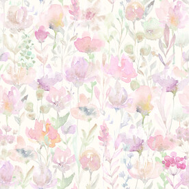 无缝   乱花 手绘花    