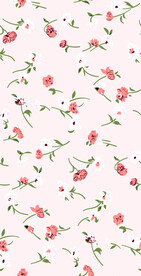 无缝   乱花 手绘花    