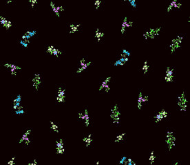 乱花   无缝   小碎花  