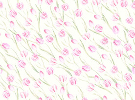 无缝   乱花  手绘花   