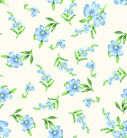 无缝   乱花 手绘花    