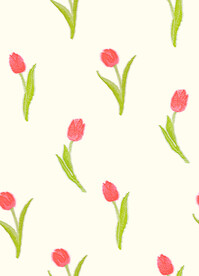 无缝   乱花 手绘花    