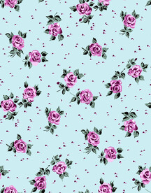 无缝   乱花 手绘花    