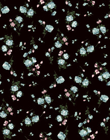 无缝   乱花 手绘花    