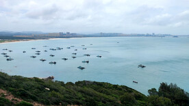 福建漳州东山岛海边观景