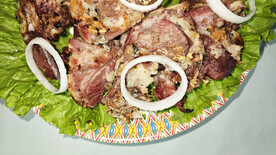 馕坑烤肉-馕坑贴肉超清图片