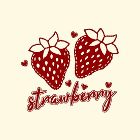 草莓图案