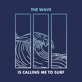 水波纹线条图文