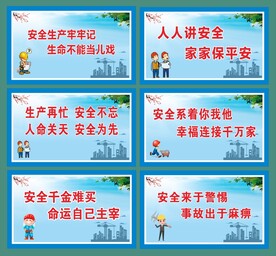 工地安全标语