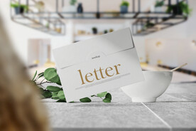 卡片名片海报纸袋文创贴图样机