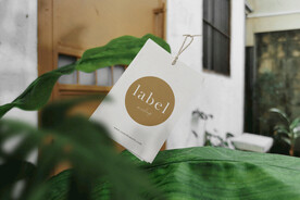 卡片名片海报纸袋文创贴图样机