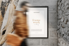 卡片名片海报纸袋文创贴图样机