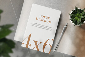 卡片名片海报纸袋文创贴图样机