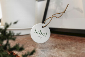 卡片名片海报纸袋文创贴图样机