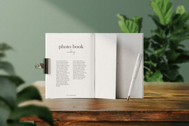 卡片名片海报纸袋文创贴图样机