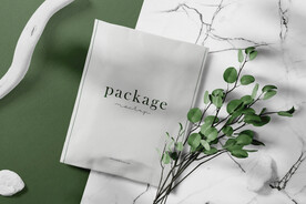 卡片名片海报纸袋文创贴图样机