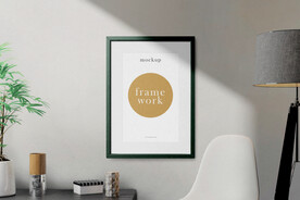 卡片名片海报纸袋文创贴图样机