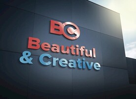 大气公司背景墙