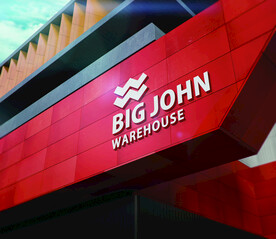 幕墙字体效果样机