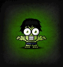 Q版漫威人物 绿巨人