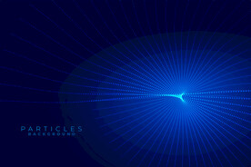 矢量科技感光线背景