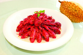 小龙虾榴莲口味