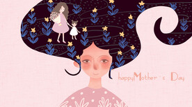 母亲节插画