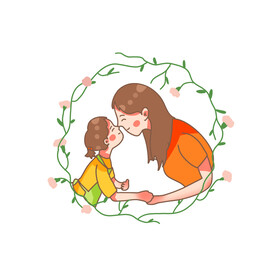 感恩母亲节免抠素材