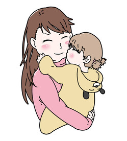 母亲节插画免扣素材