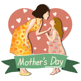 母亲节免扣素材