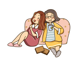 母亲节免扣素材