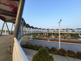 双鹤湖中央公园网红桥