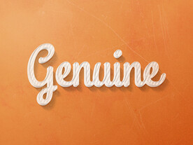 复古立体字效果