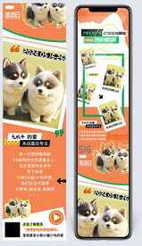 记录宠物瞬间活动长图