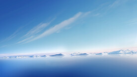 蓝天地平线背景