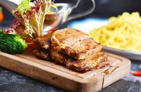 分段式芝士牛扒