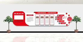 企业员工文化墙内容设计