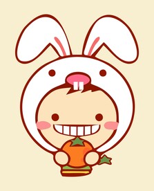 卡通兔子
