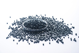 黑色塑料色母颗粒图片