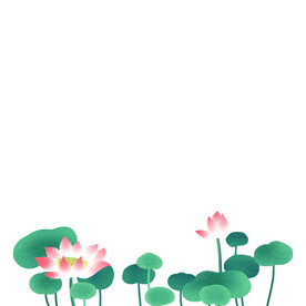 荷花素材