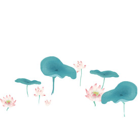 荷花素材