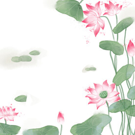 荷花素材