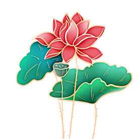 荷花素材