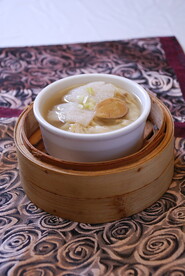 灌汤饺 鲍鱼 竹笙