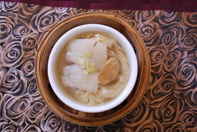 鲍鱼 灌汤饺 竹笙