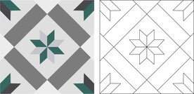 欧式大理石拼花地砖