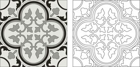 几何拼花大理石