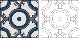 欧式大理石拼花地砖