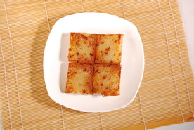 香煎萝卜糕