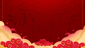 红色背景